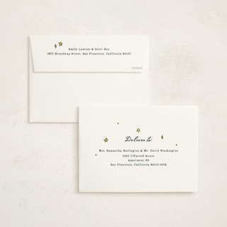 This is a grass baby shower invitations with standard by Pati Cascino called hot balloon printing on signature in standard