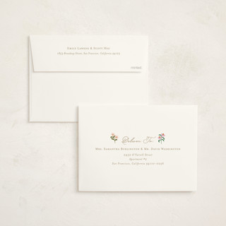 This is a rose baby shower invitations with standard by Paper Raven Co. called sweetie printing on signature in standard