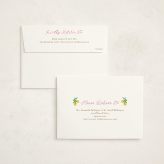 This is a flamingo baby shower invitations with standard by Jackie Crawford called petit lemon printing on signature in standard