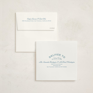 This is a frost baby shower invitations with standard by Creo Study called après ski printing on signature in standard