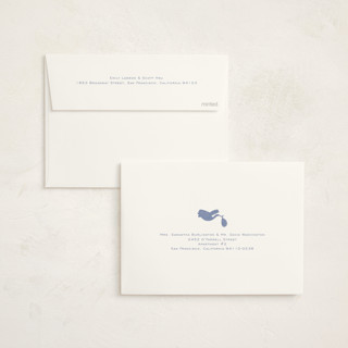 This is a powder baby shower invitations with standard by Sierra Lee called heirloom printing on signature in standard