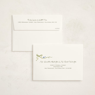 This is a powderblue baby shower invitations with standard by Pati Cascino called bowls and buds printing on signature in standard