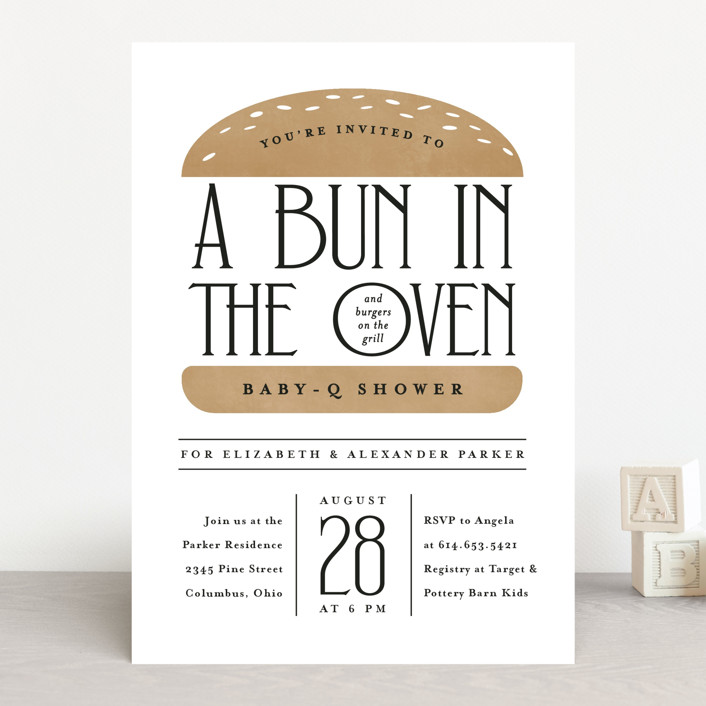 Bun in the oven