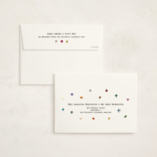 This is a cocoa baby shower invitations with standard by Studio Suku called fall baby printing on signature in standard