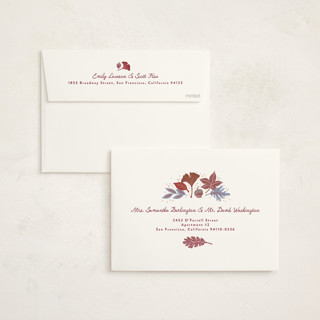 This is a cerise baby shower invitations with standard by Alethea and Ruth called fall in love printing on signature in standard