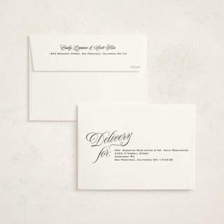 This is a parchment baby shower invitations with standard by Lea Delaveris called hello there printing on signature in standard