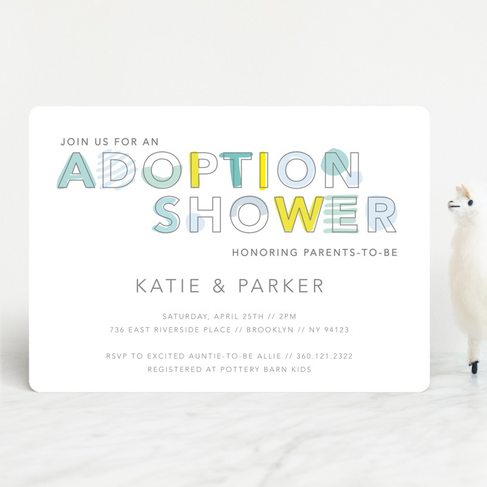An adoption shower