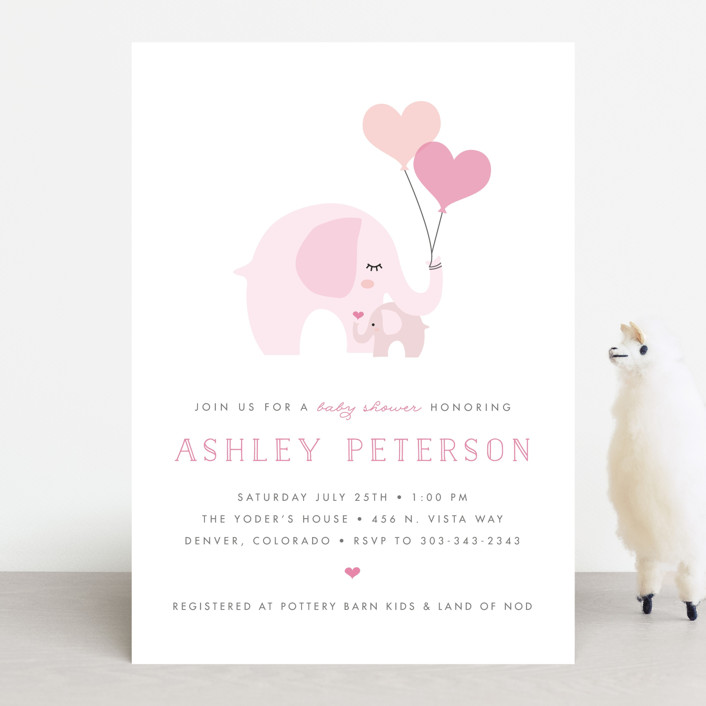 baby shower invitations baby shower themes for girls baby elephant mama and baby elephant baby shower theme