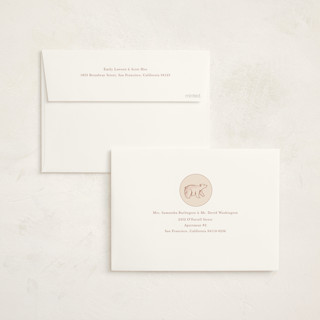 This is a rust baby shower invitations with standard by Teju Reval called forest toile printing on signature in standard