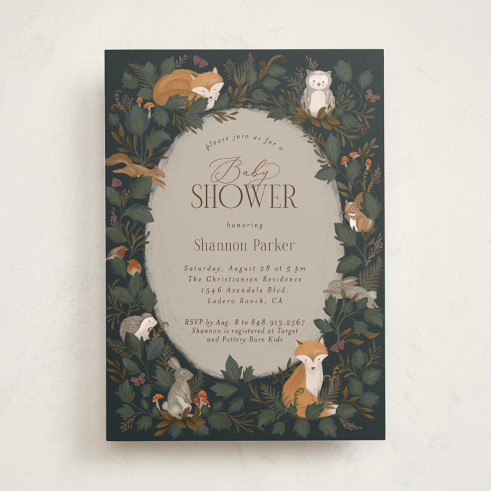 Woodland Baby Shower