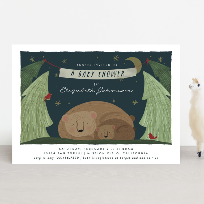 mama bear baby shower theme baby shower invitations baby shower themes for girls