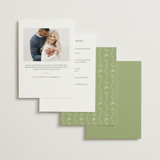 This is a forest bridal shower invitations with standard by Creo Study called vintage par-tea printing on signature in standard