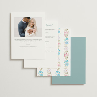 This is a bluebird bridal shower invitations with standard by Petra Kern called this day printing on signature in standard