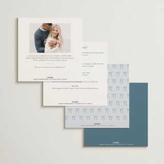 This is a periwinkle bridal shower invitations with standard by Itsy Belle Studio called love is blooming printing on signature in standard