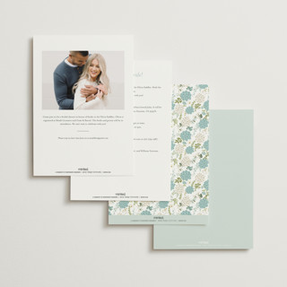 This is a capri bridal shower invitations with standard by Susan Moyal called wedgewood printing on signature in standard
