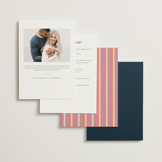 This is a azalea bridal shower invitations with standard by Susan Moyal called summer shower printing on signature in standard