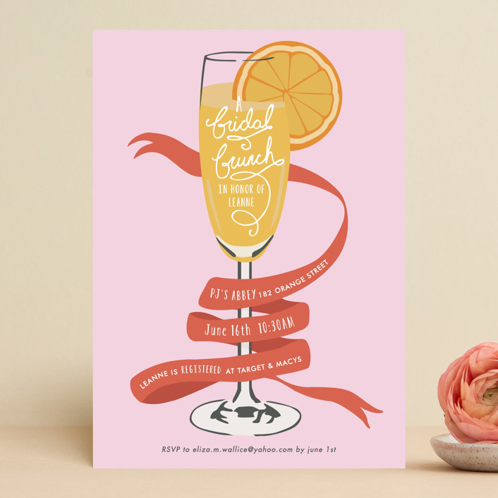 bridal shower invitation