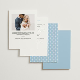 This is a capri bridal shower invitations with standard by Olivia Raufman called the spritz printing on signature in standard
