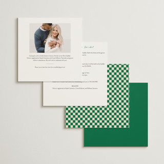 This is a pine bridal shower invitations with standard by Sherley Ferreira called that's amore printing on signature in standard