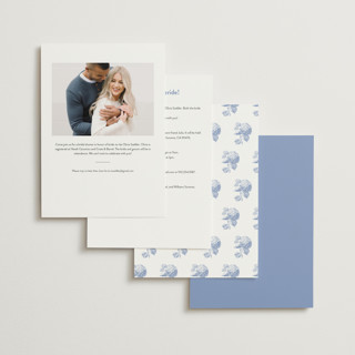 This is a sky bridal shower invitations with standard by Megan Davis called cheseapeake printing on signature in standard