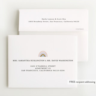 This is a latte baby thank you cards with foil pressed by Nicole Whiddon called afloat printing on strathmore in standard