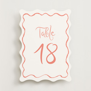This is a coral table numbers by Cass Loh called quirky fun coral (set of 20) in standard