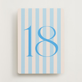 This is a sky table numbers by Sara Hicks Malone called westview sky (set of 20) in standard