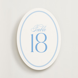 This is a sky table numbers by Carolyn MacLaren called timeless together sky (set of 20) in standard