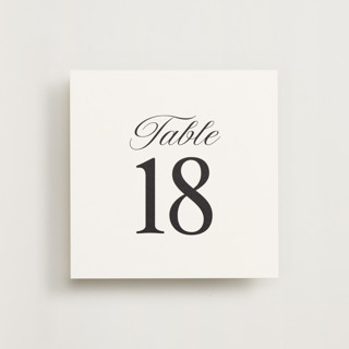 This is a tuxedo table numbers by Helena Vitto called the eternal tuxedo (set of 20) in standard