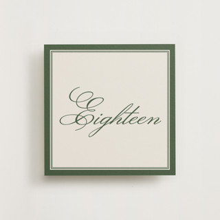 This is a pine table numbers by Kelly Watkins called emerson pine (set of 20) in standard