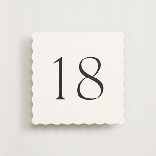 This is a tuxedo table numbers by Megan Davis called perriand tuxedo (set of 20) in standard