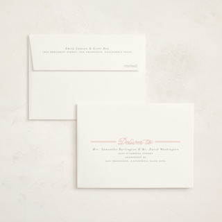 This is a melon baby thank you cards with standard by Laura Hankins called byline printing on strathmore in standard