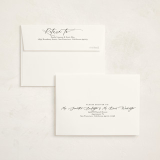 This is a midnight baby thank you cards with standard by Jackie Crawford called corner hello printing on strathmore in standard