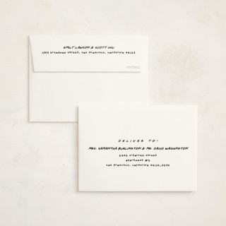 This is a snow baby thank you cards with standard by AK Graphics called pano printing on strathmore in standard