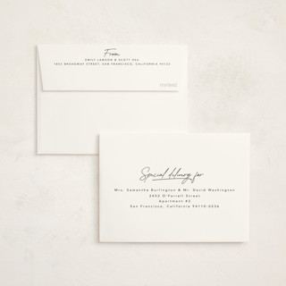 This is a cloud baby thank you cards with standard by Lea Delaveris called me times three printing on strathmore in standard