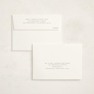 This is a milk baby thank you cards with standard by Gwen Bedat called baby safari printing on strathmore in standard