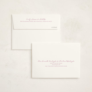 This is a petal baby thank you cards with standard by Jen Ramsey called baby rocking horse printing on strathmore in standard