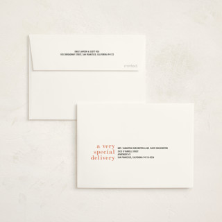 This is a cloud baby thank you cards with standard by Up Up Creative called meeting printing on strathmore in standard