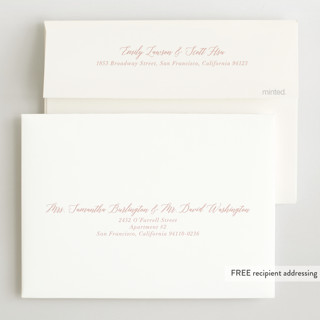 This is a sweet pea birth announcements with standard by Jennifer Postorino called sweet script printing on recycled smooth signature in standard