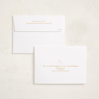 This is a citrus birth announcements with standard by Zove Ahhh called doodle frame printing on recycled smooth signature in standard