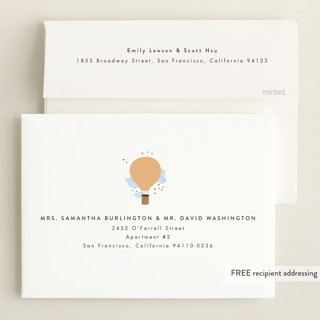 This is a sunshine birth announcements with standard by Kanika Mathur called baby world printing on recycled smooth signature in standard