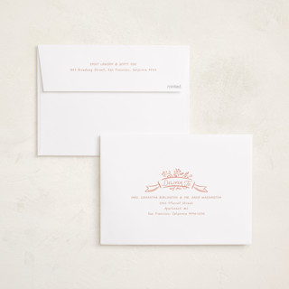 This is a peony birth announcements with standard by JeAnna Casper called adelaide printing on recycled smooth signature in standard