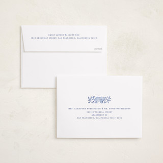 This is a ink birth announcements with standard by Sarah Knight called wild one printing on recycled smooth signature in standard
