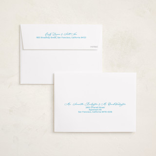 This is a ocean birth announcements with standard by Jen Ramsey called congratulations printing on recycled smooth signature in standard