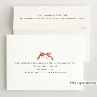This is a candy birth announcements with standard by Pati Cascino called gibson printing on recycled smooth signature in standard