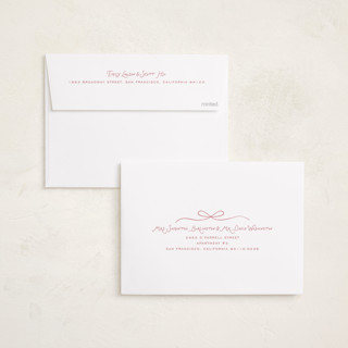 This is a petal birth announcements with standard by Kelly Watkins called nostalgic printing on recycled smooth signature in standard