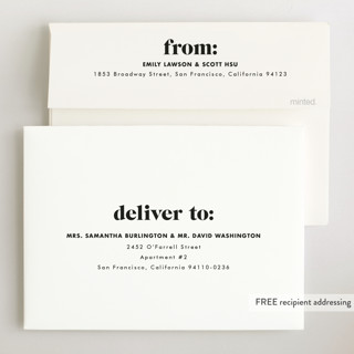This is a midnight birth announcements with standard by Shirley Lin Schneider called bold nickname printing on recycled smooth signature in standard