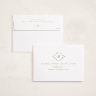 This is a garden birth announcements with standard by Susan Zinader called storybook frame printing on signature in standard