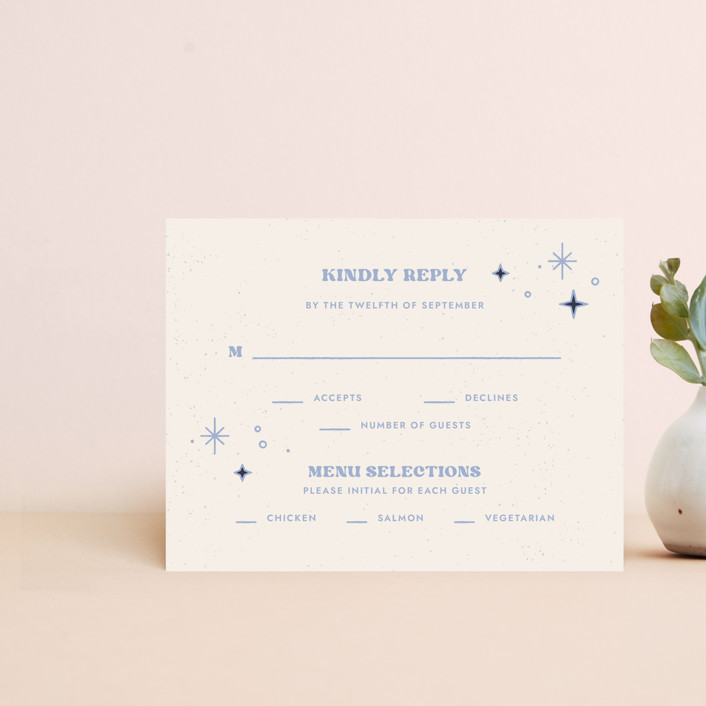 Give You the Moon RSVP Card