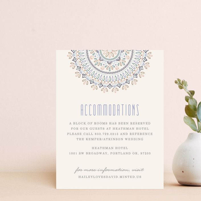Jardin Mandala Enclosure Card